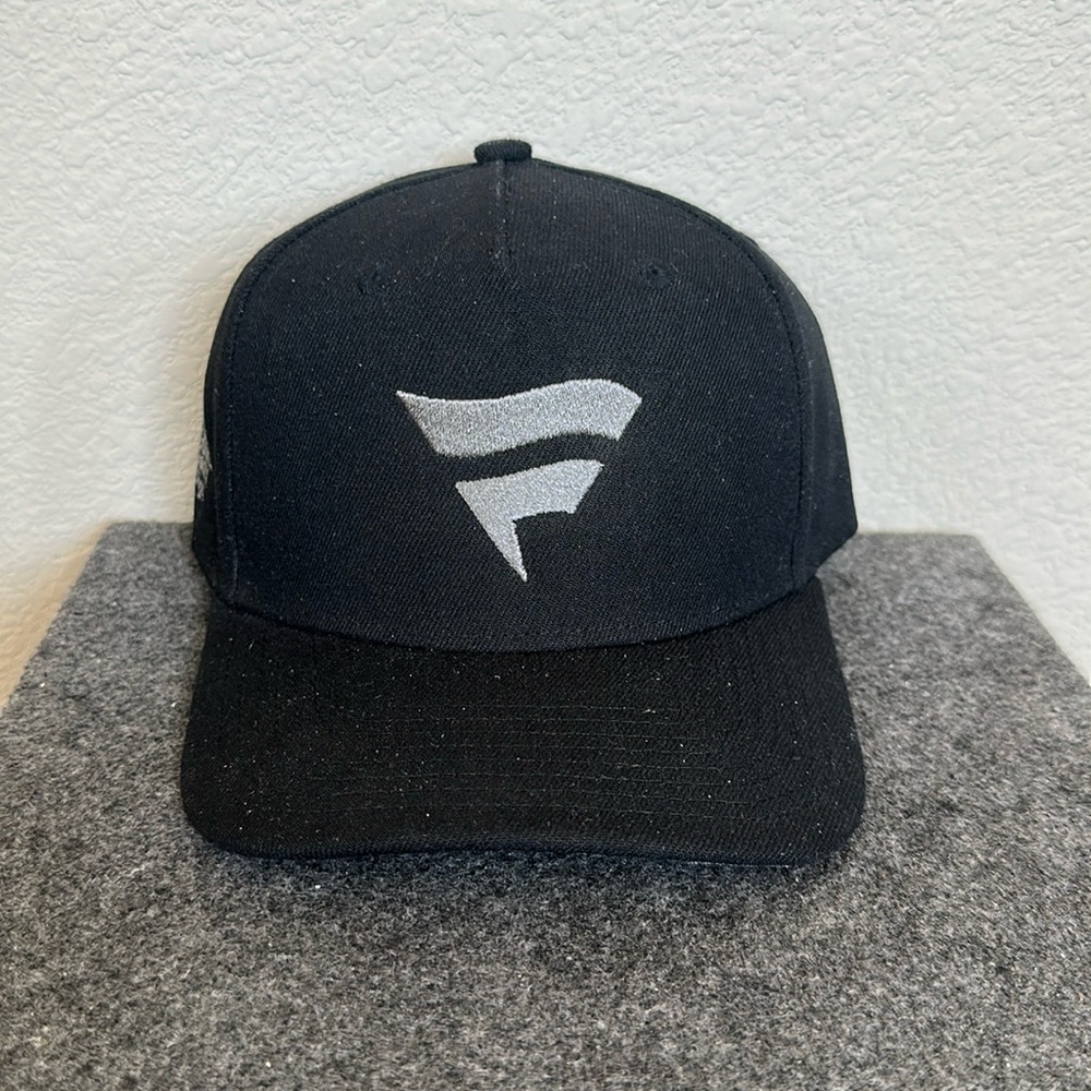 Mitchell & Ness Black Cap Silver Fanatics Logo Super Bowl LVIII Party Las Vegas